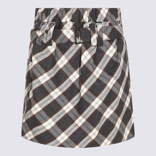 Skirts Grigio/Brown/Panama