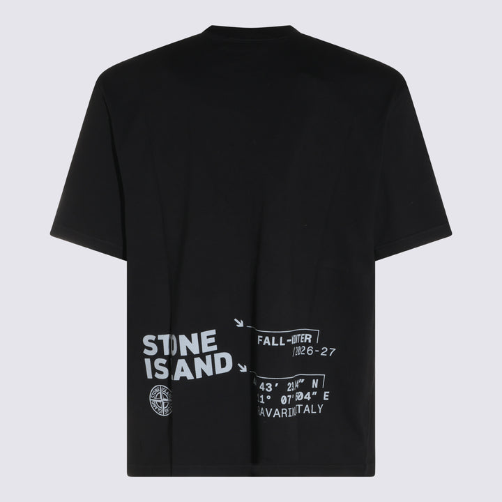 Stone Island T-shirts and Polos - Black | 2d14f3b2a0ce71bec87a1fa5dde3165387b83d53