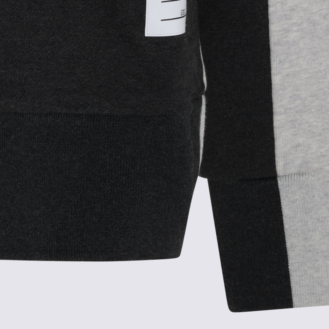 Thom Browne Sweaters - DARK GREY/PALE GREY | 2b1ffe7e55bd4e02fa2eae845726ecddd2e740d3