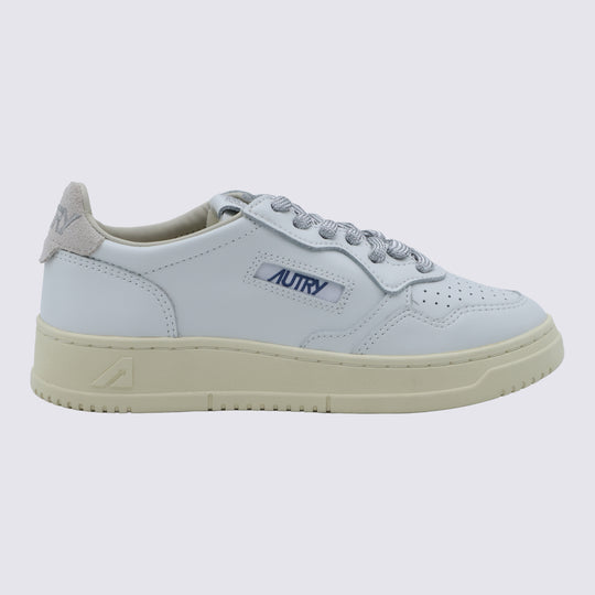Sneakers Leat/Swoll Wht/Silver