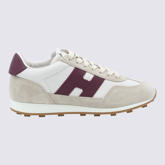 Sneakers Bianco/Burgundy