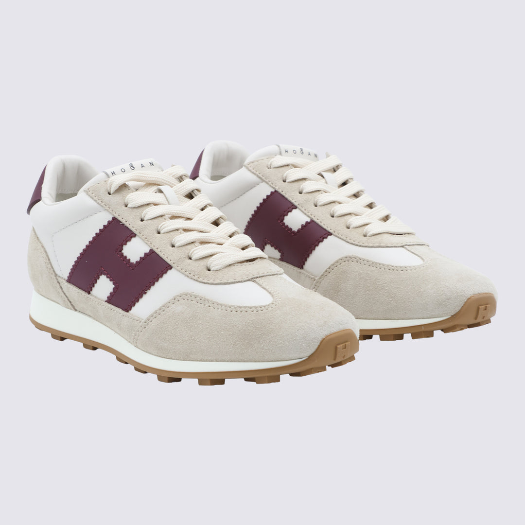 Hogan Sneakers - BIANCO/BURGUNDY | 2ca26babfc28c6cfc599aba88f0523cebba2228c