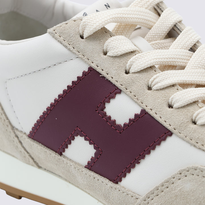 Hogan Sneakers - BIANCO/BURGUNDY | 55ec8856e35dc4d3d6bd9ca1b13db1e090803b6c