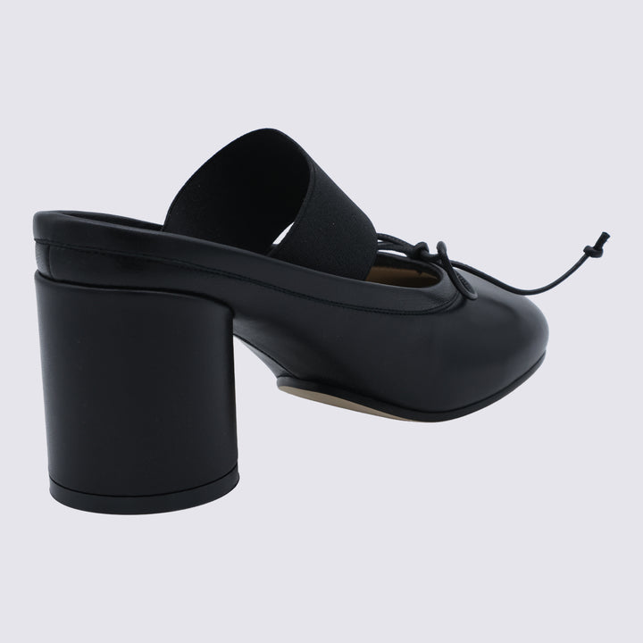 Mm6 Maison Margiela With Heel - Black | f11b9b780fd75200b64ca859ad2b23e2f464f877