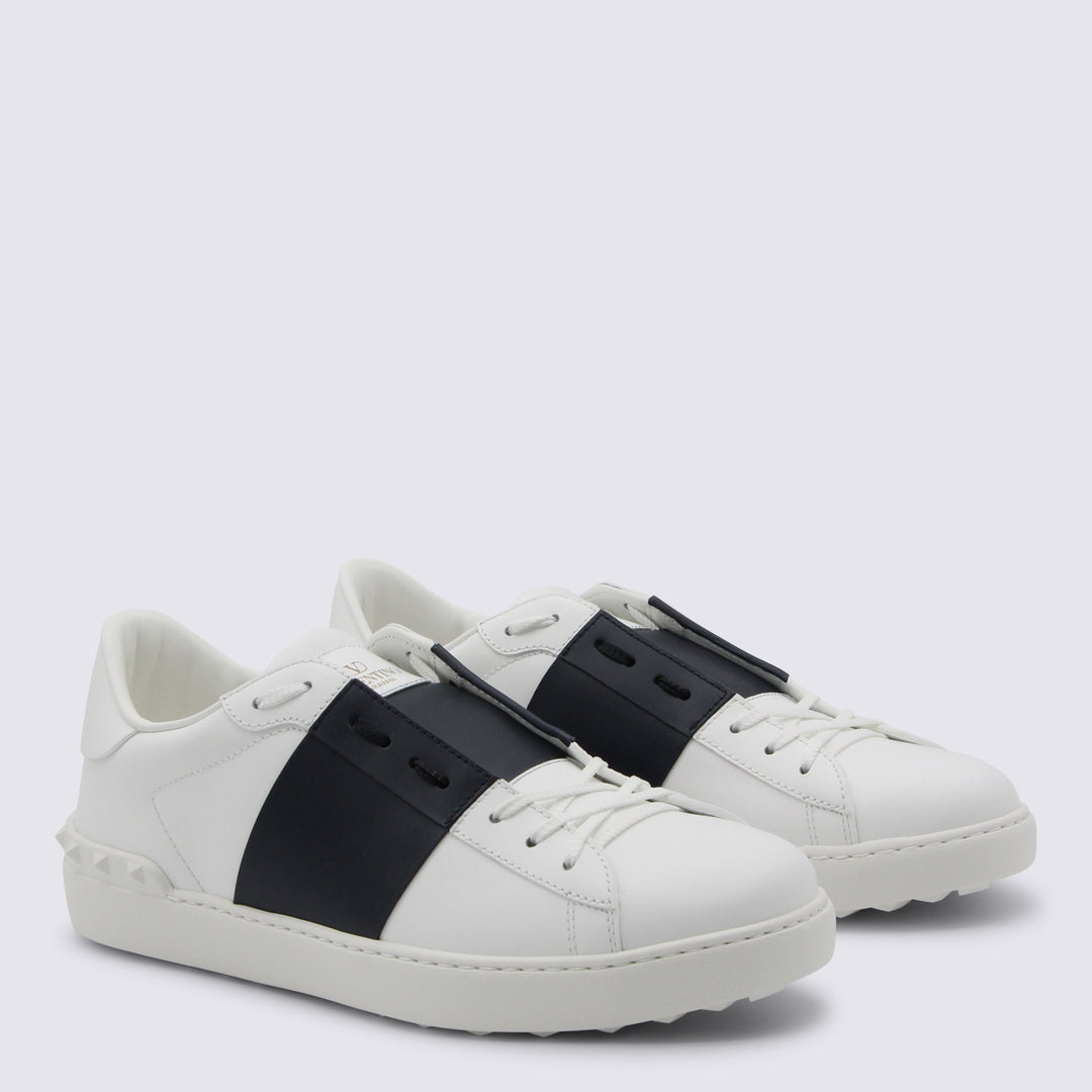 Valentino Garavani Sneakers - WHITE-MARINE | 73a51d80a05c99c7269dd20acaf5c09611f21c44