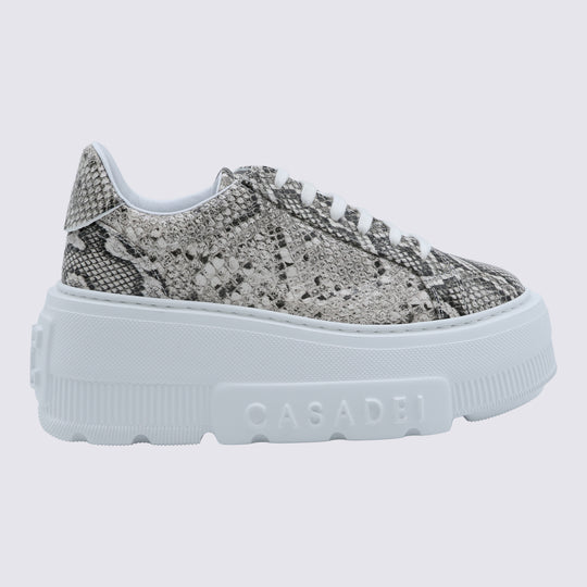 Sneakers Metallici E Grigi