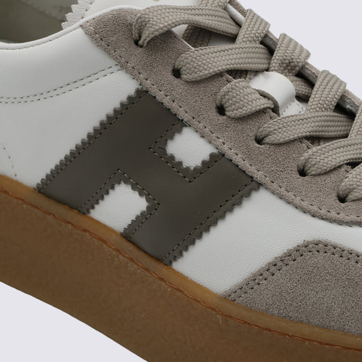 Hogan Sneakers - BIANCO/KHAKI | a1592b1e9a047b8a9ca3bfb069bb779d6ff64aff
