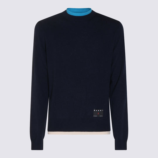 Sweaters Multi Blue