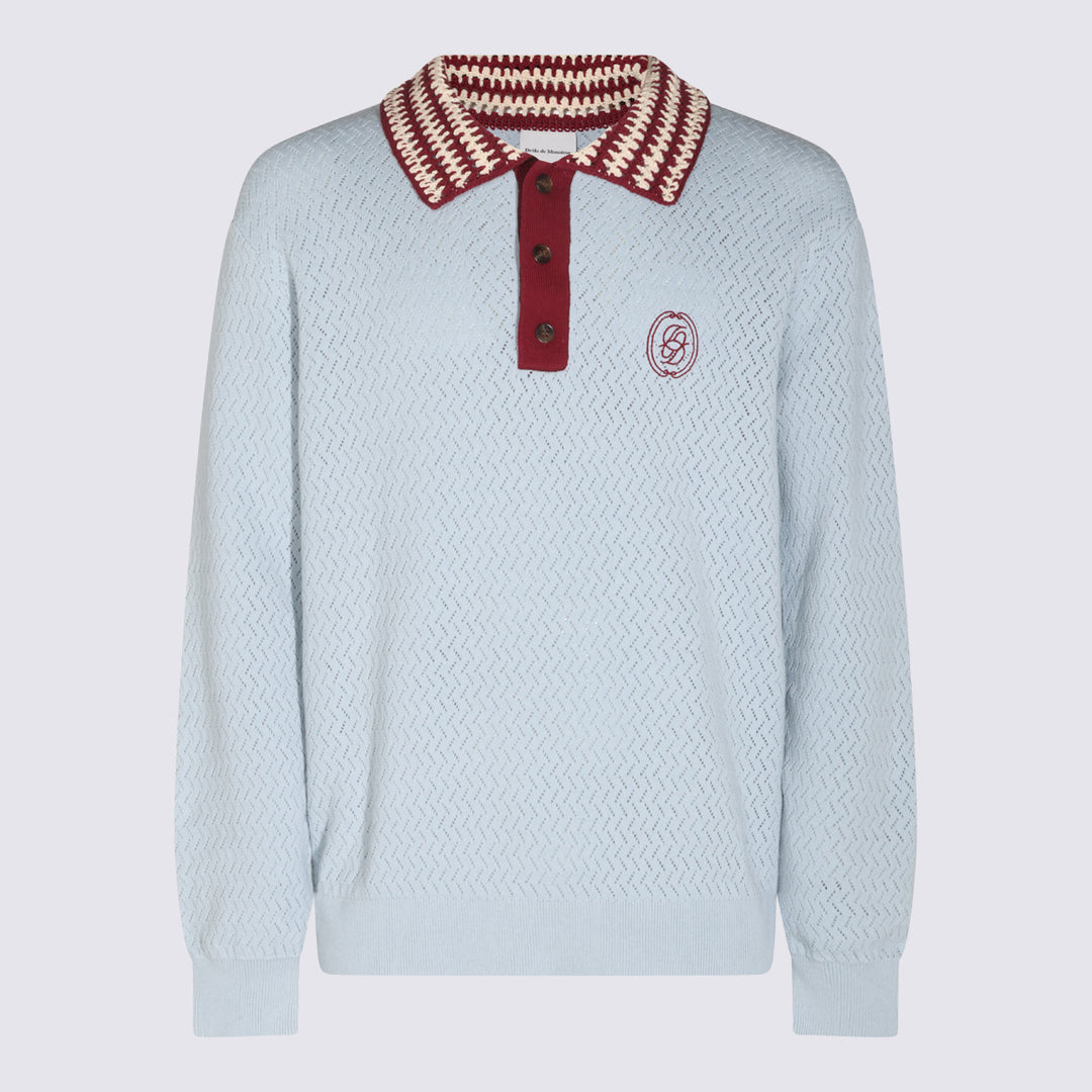 Drole De Monsieur Sweaters - LIGHT BLUE | 03531884db88af1cf4cdc021bface983038672b0