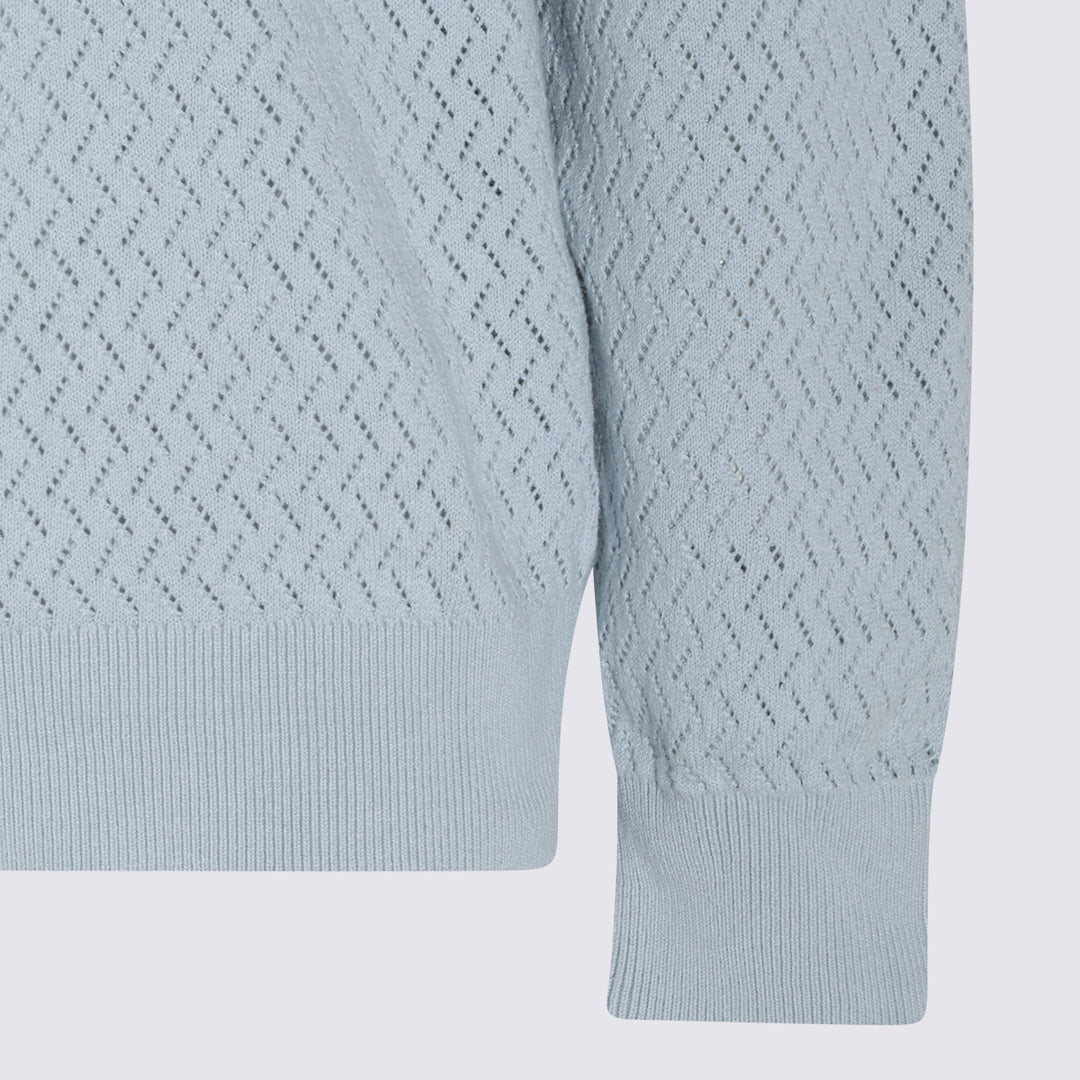 Drole De Monsieur Sweaters - LIGHT BLUE | b70c2a98052274e6746a8f0085079c2c8f9c352c