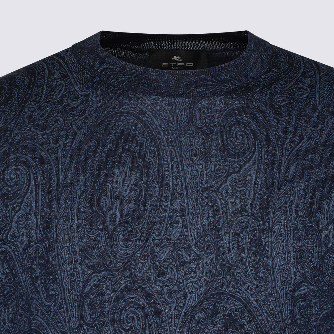 Etro Sweaters - Navy | 78dfcfeae99602034a293e211db38de3cd2ddfb5