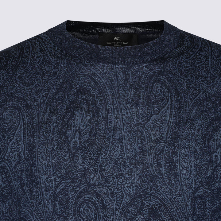 Etro Sweaters - Navy | 78dfcfeae99602034a293e211db38de3cd2ddfb5