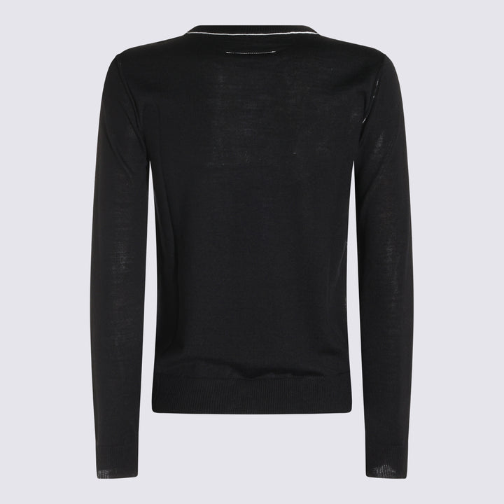 Mm6 Maison Margiela Sweaters - Black | fdc44ef05e28a1d04000ed452e930148ae2f7cb8