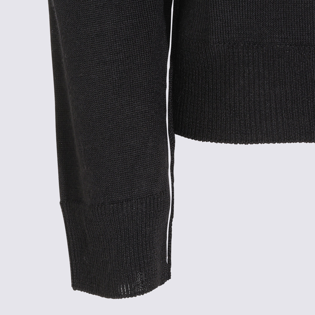 Mm6 Maison Margiela Sweaters - Black | dab746037394e244ccabe367166964d2b370331a