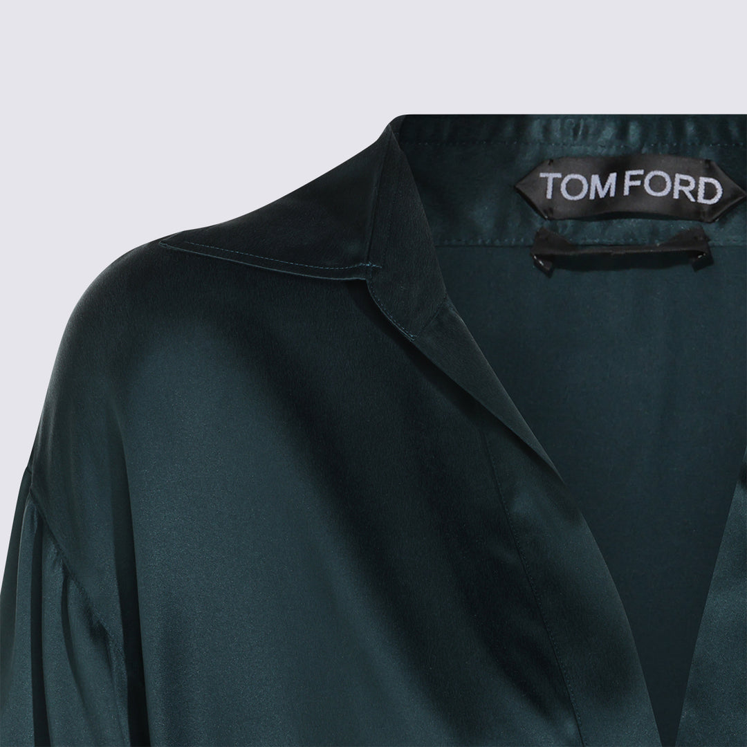 Tom Ford Shirts - TEAL | 86833e4dee6e52b37827236b0fdf50bbd3d3e38d