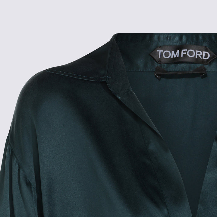 Tom Ford Shirts - TEAL | 86833e4dee6e52b37827236b0fdf50bbd3d3e38d