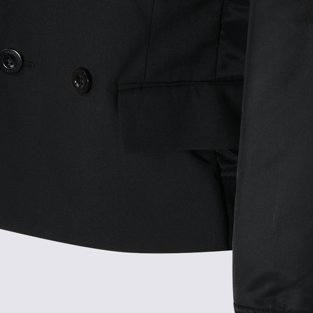 Sacai Jackets - Black | 852b2735e5bf6e11caaebf43c827639f50cbce97