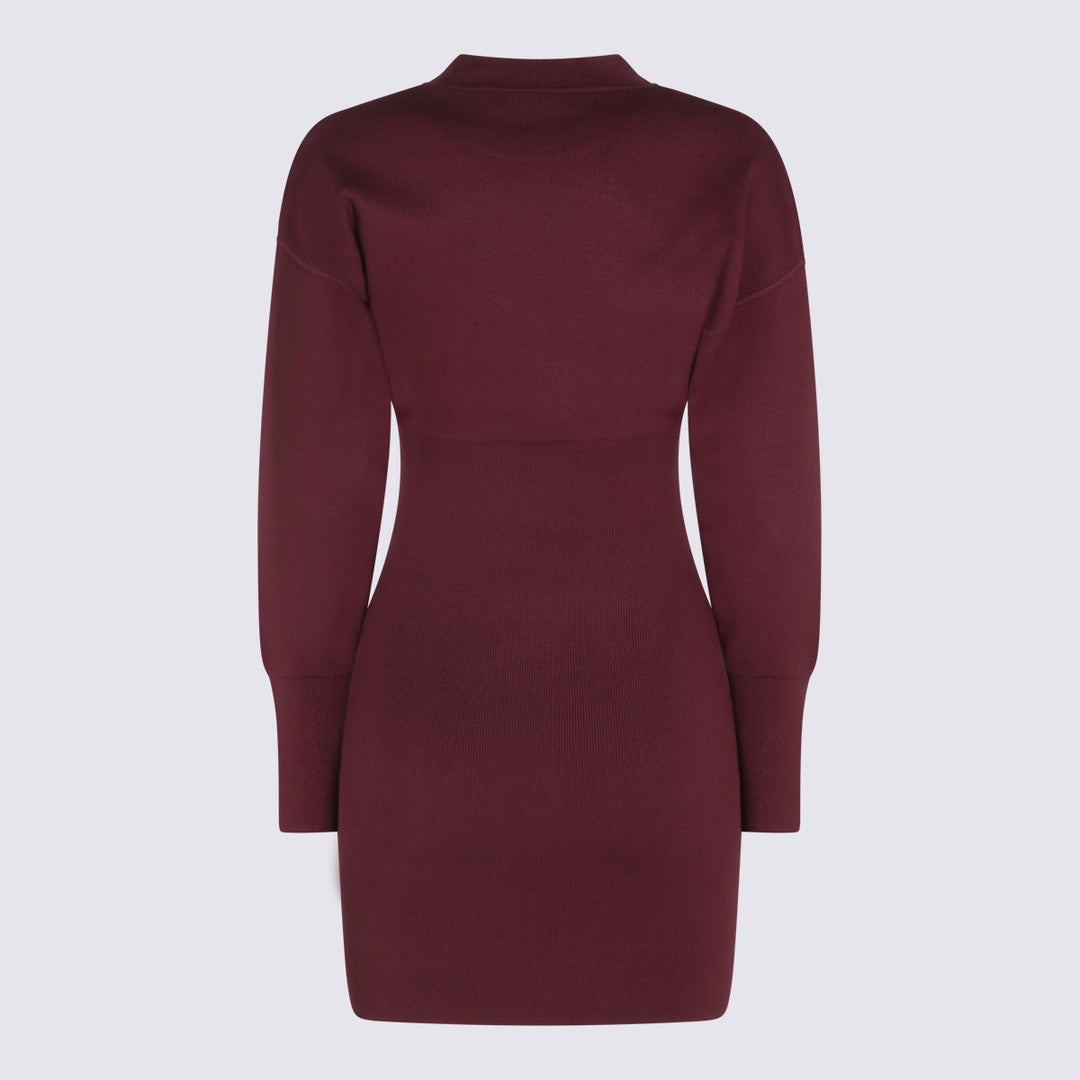 Anine Bing Dresses - BURGUNDY | aa217e347ca6f31a31481e48d37302c2ba10afd0