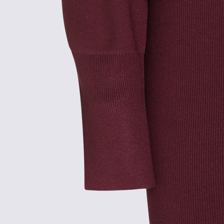 Anine Bing Dresses - BURGUNDY | 02f3a7e2b51c7241d15eb2eae896222045d117e4