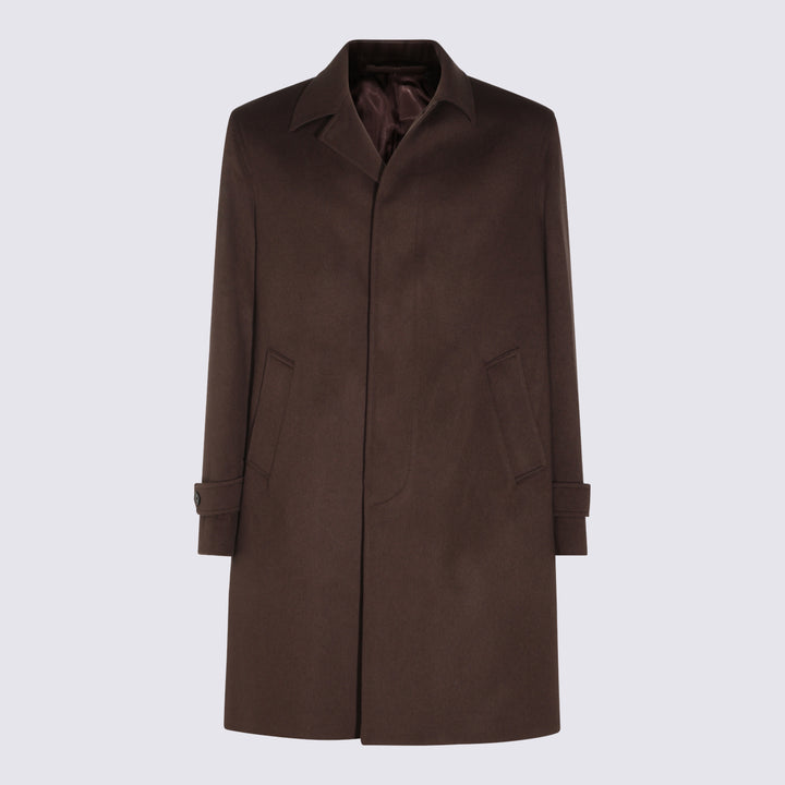 Lardini Coats - Brown | a58b1e2d86c17337b1e46092f5e35583295ef803