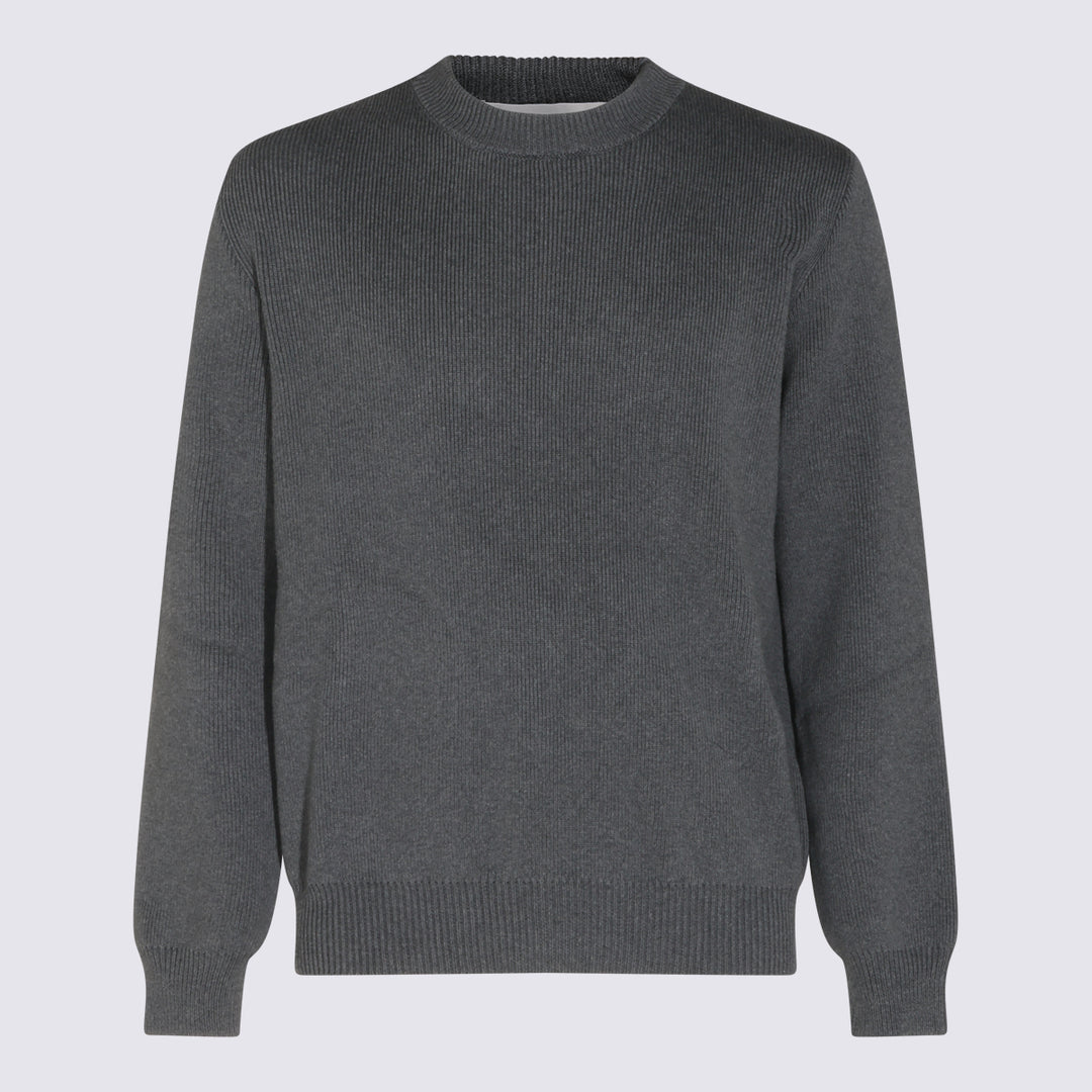 Golden Goose Sweaters - Dark Grey Melange | f99e21e437efb0e9827aace58b29729fa413e79f