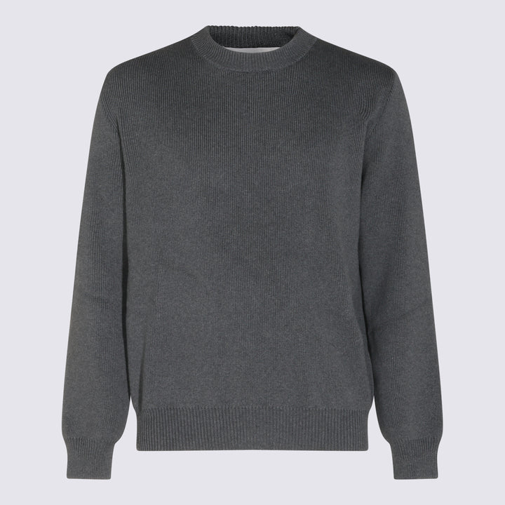 Golden Goose Sweaters - Dark Grey Melange | f99e21e437efb0e9827aace58b29729fa413e79f