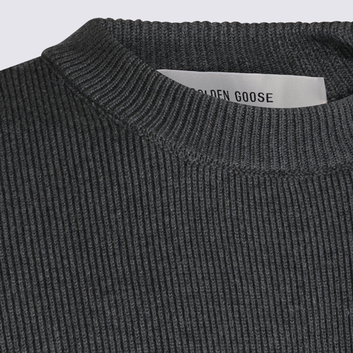 Golden Goose Sweaters - Dark Grey Melange | 144a1c59379bbf3c80953df65bca258b6d2671dd