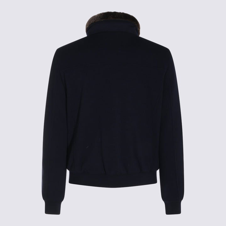 Moorer Jackets - Navy | 67d4b647769c8df3d0465b81412f2e423ef09295
