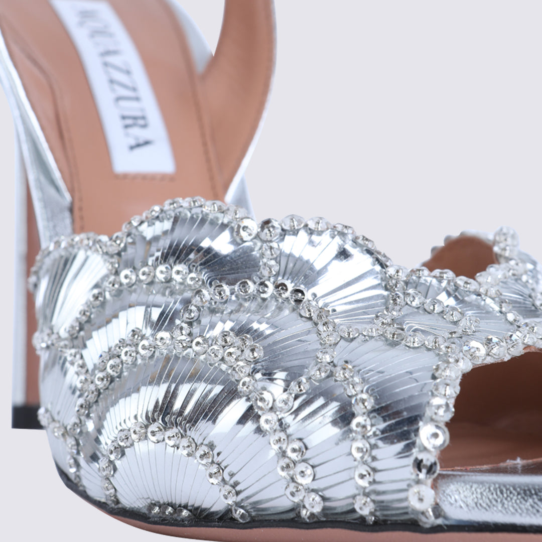 Aquazzura Sandals - Silver | c9de1f2f935e4d788a78cd8b4d3abcc2c4423b87