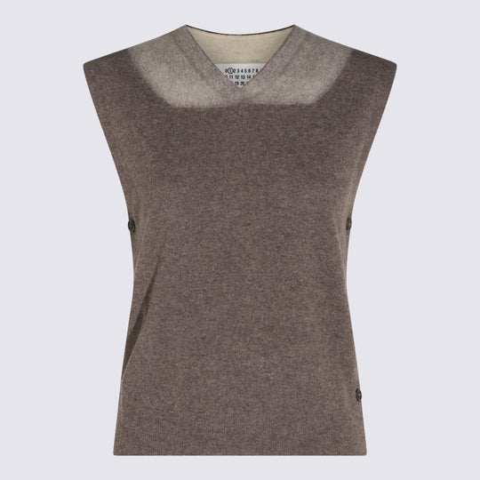 Sweaters Mud/Ecru