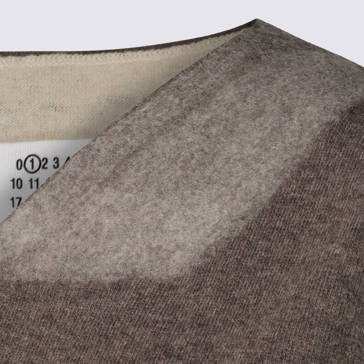 Maison Margiela Sweaters - MUD/ECRU | 2f475400720788827bdcd27343d5b1520f5d86fa