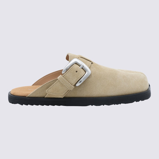 Flat Shoes Pale Khaki