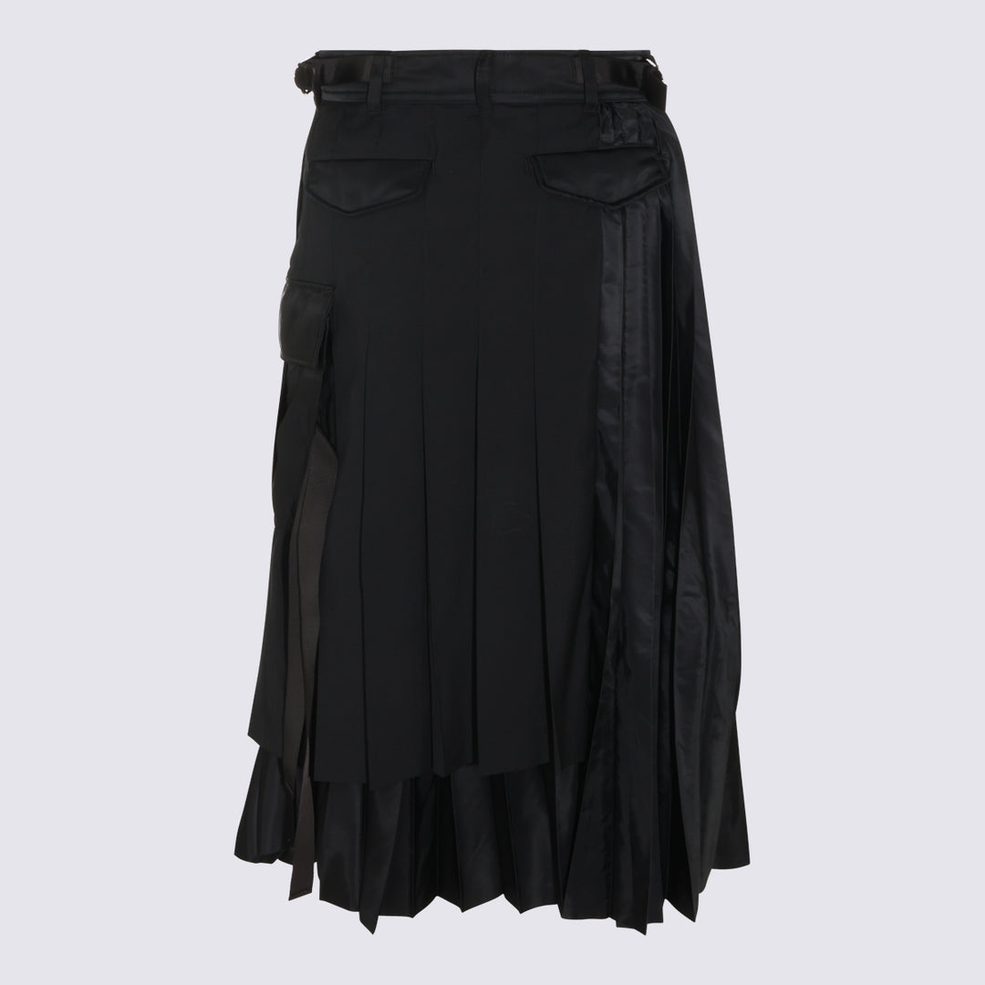 Sacai Skirts - Black | 3a5fe19b666e6e1db0af457d2e8789568537cac2