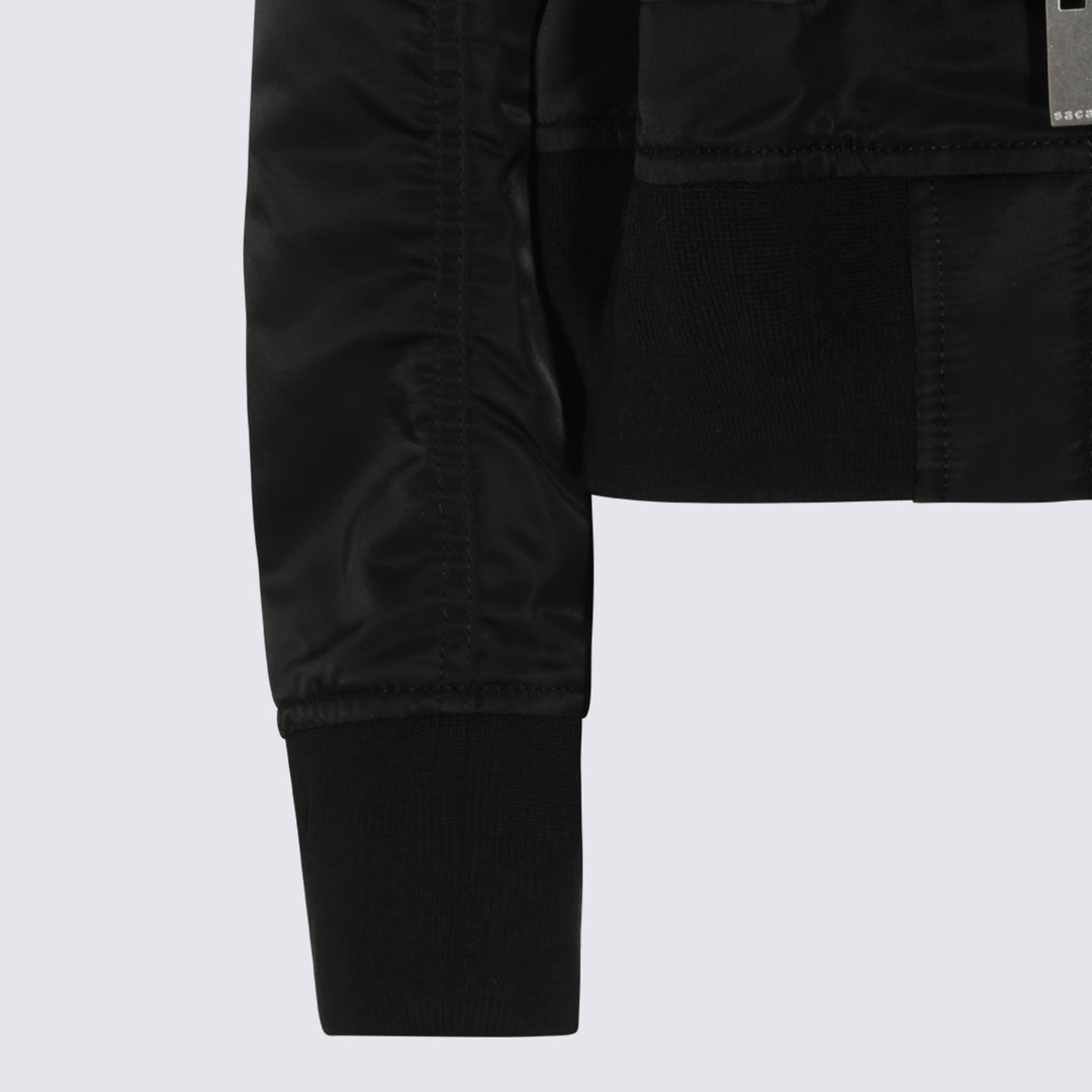 Sacai Jackets - Black | 10878317e2fb0f2ea2965d4cf847528eff28a232