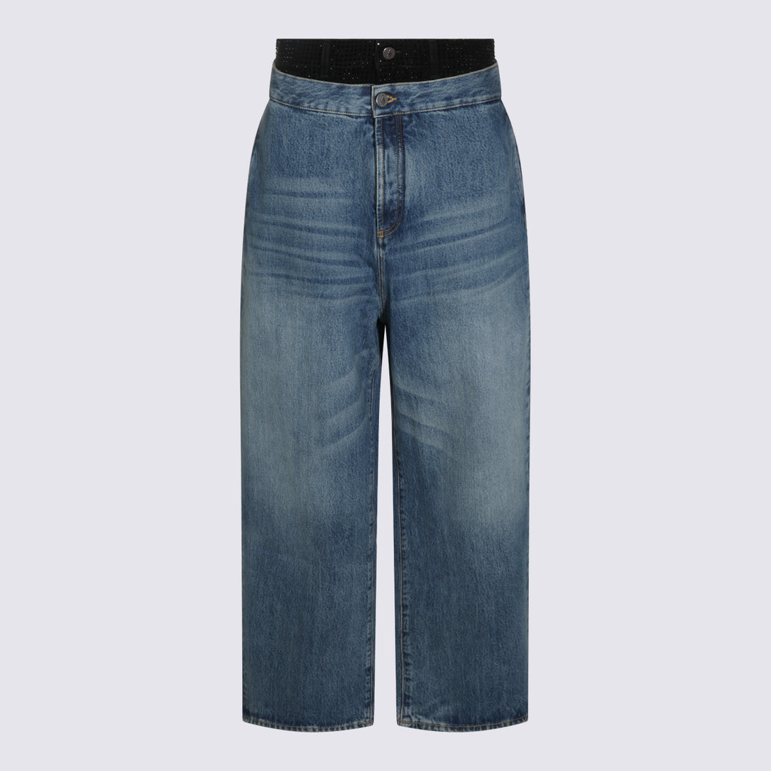 The Attico Jeans - BLUE/BLACK | a75af7a807b59d0261fd1af65fed431674959af9