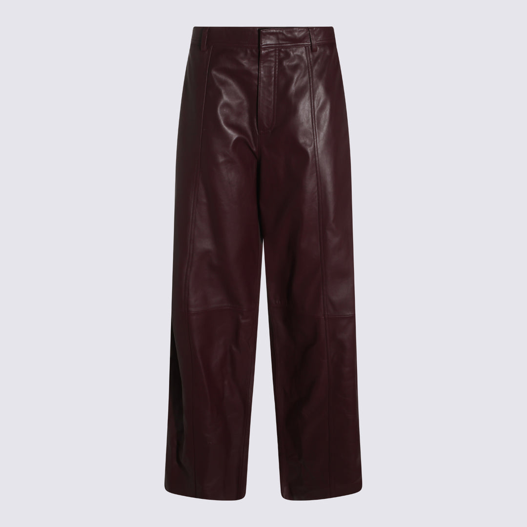 Alberta Ferretti Trousers - Bordeaux | c956757aa35e7ef10dbed49752e06e6b022709a4