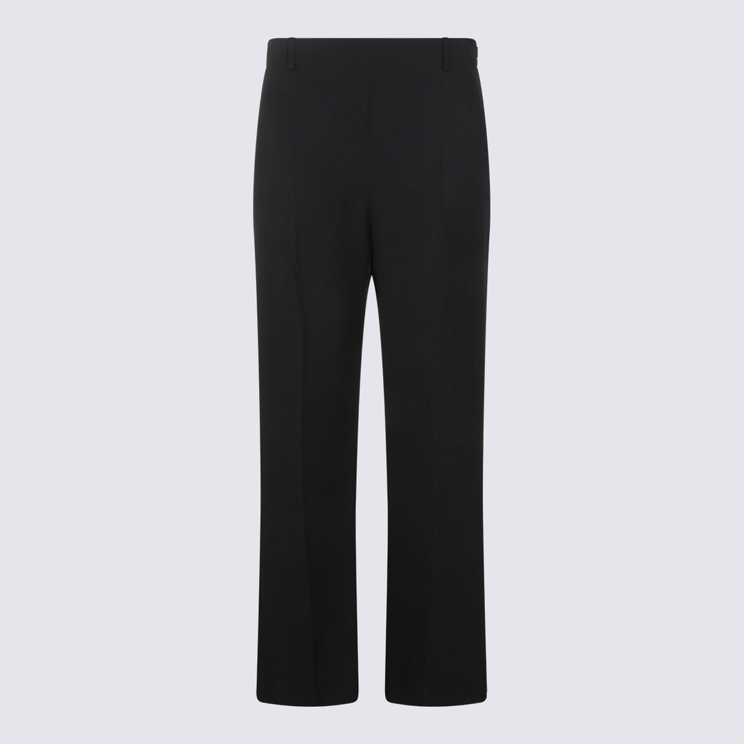 Khaite Trousers - Black | 01057a353a7b516526aca34cf3c48788376d4c7e