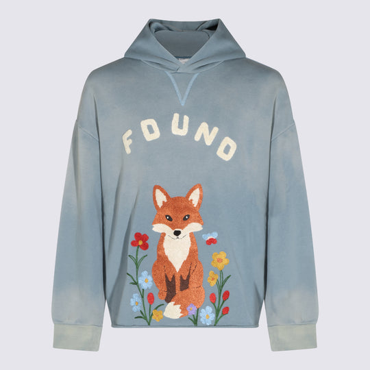 Sweaters Washed Light Blue