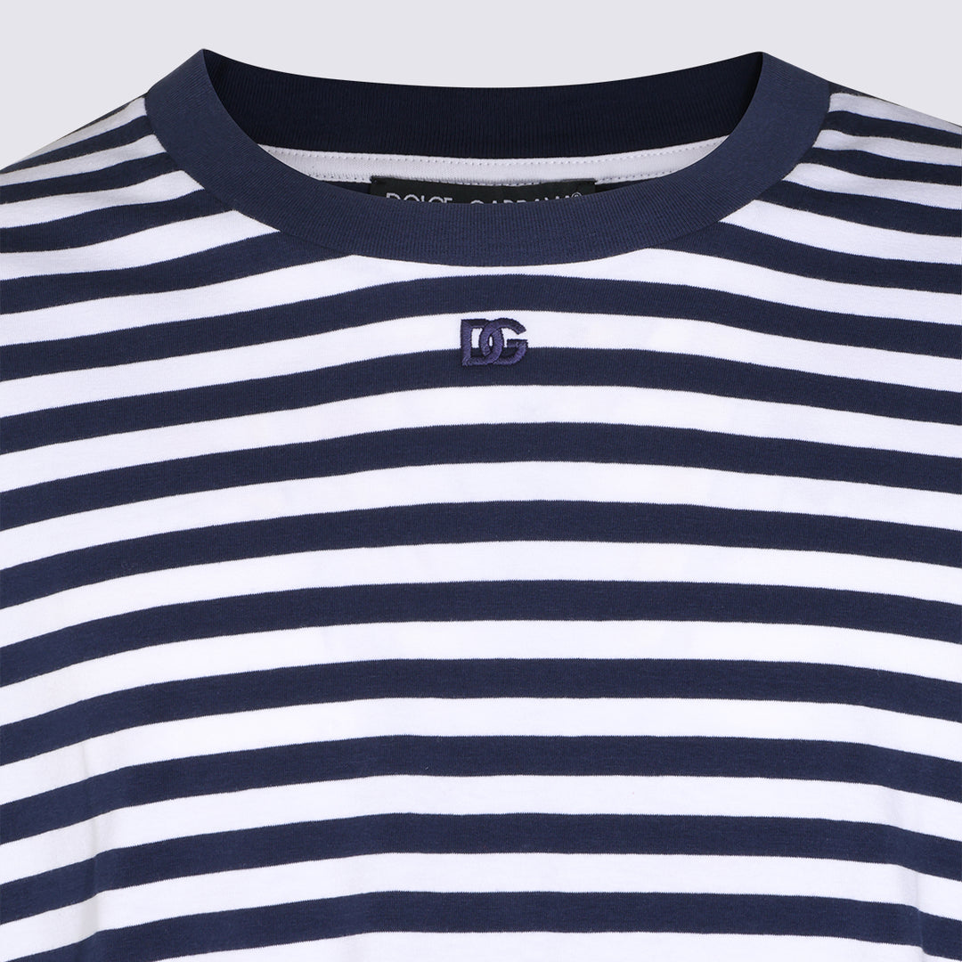 Dolce & Gabbana T-shirts and Polos - Navy | fef0378c46fd1c6c3063093cddf834cfeb688617