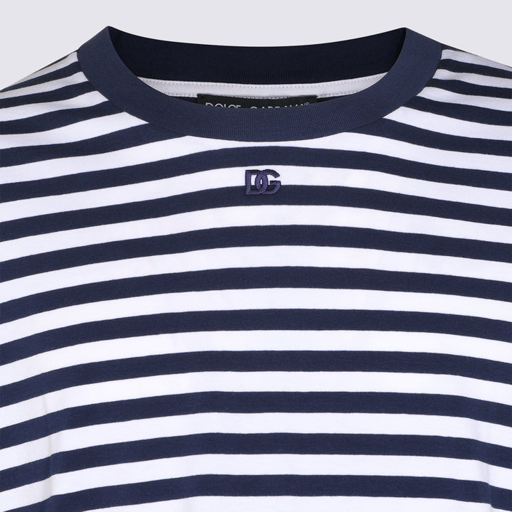 Dolce & Gabbana T-shirts and Polos - Navy | fef0378c46fd1c6c3063093cddf834cfeb688617