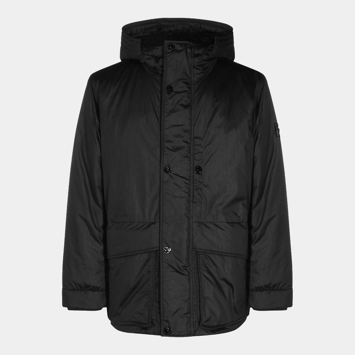 Stone Island Coats - Black | 248a71414c3226fb2c12097054a4cf353802a3b4