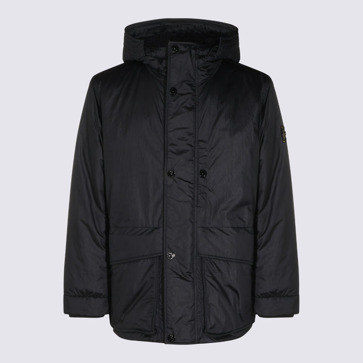 Stone Island Coats - NAVY BLUE | 313f2c0419bfc3ef9f88dcad65d63b035fec250d