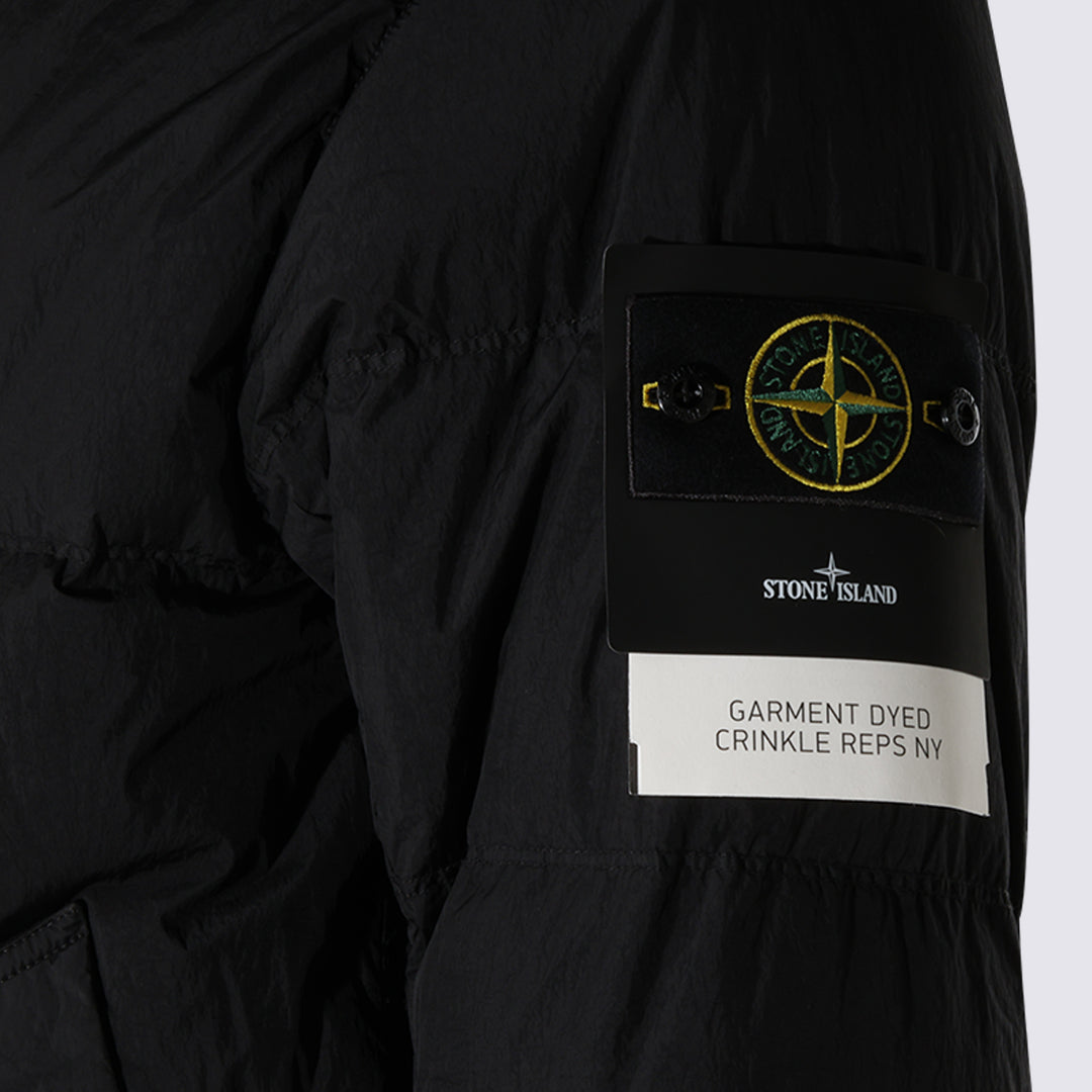 Stone Island Coats - Black | 547a9382dfc98d4fa9ac4887a911e80a36a2055c