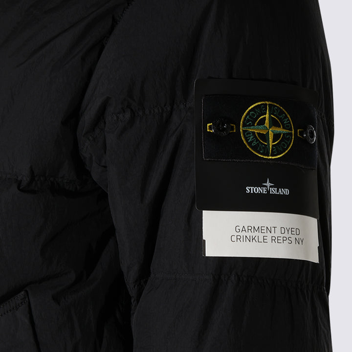 Stone Island Coats - Black | 547a9382dfc98d4fa9ac4887a911e80a36a2055c