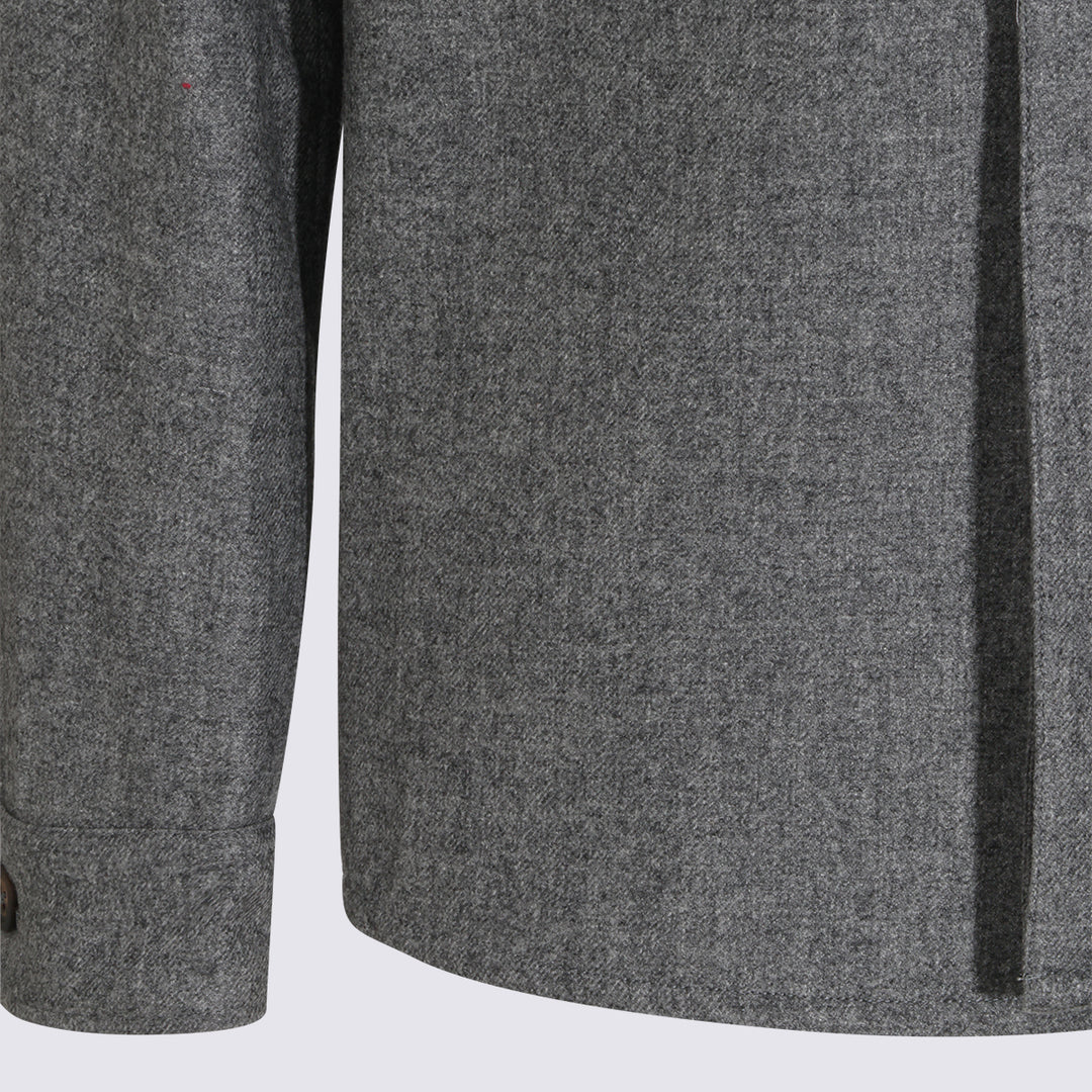 Eleventy Jackets - Grigio medio | 0c6b1490ff8956acee5c7431f97044f528e8eff4