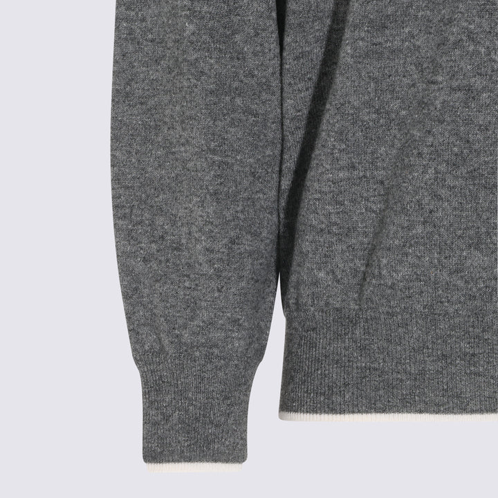 Eleventy Sweaters - Metallici e grigi | 7e07131886ddc33a8931964b895fbf5287427a62