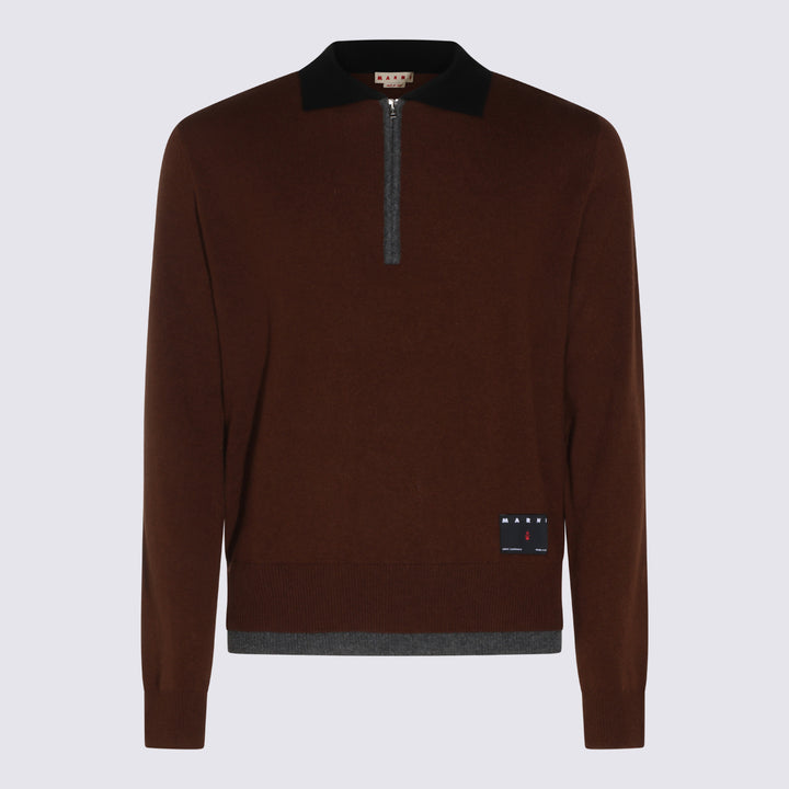 Marni T-shirts and Polos - MULTI BROWN | 9558574117343ce805c424ee38117a98e81bd14a
