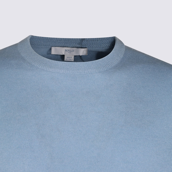 Malo Sweaters - MALO BLU | 646ddf1ecf261d6ccf46acf4655175bf2c9575bd