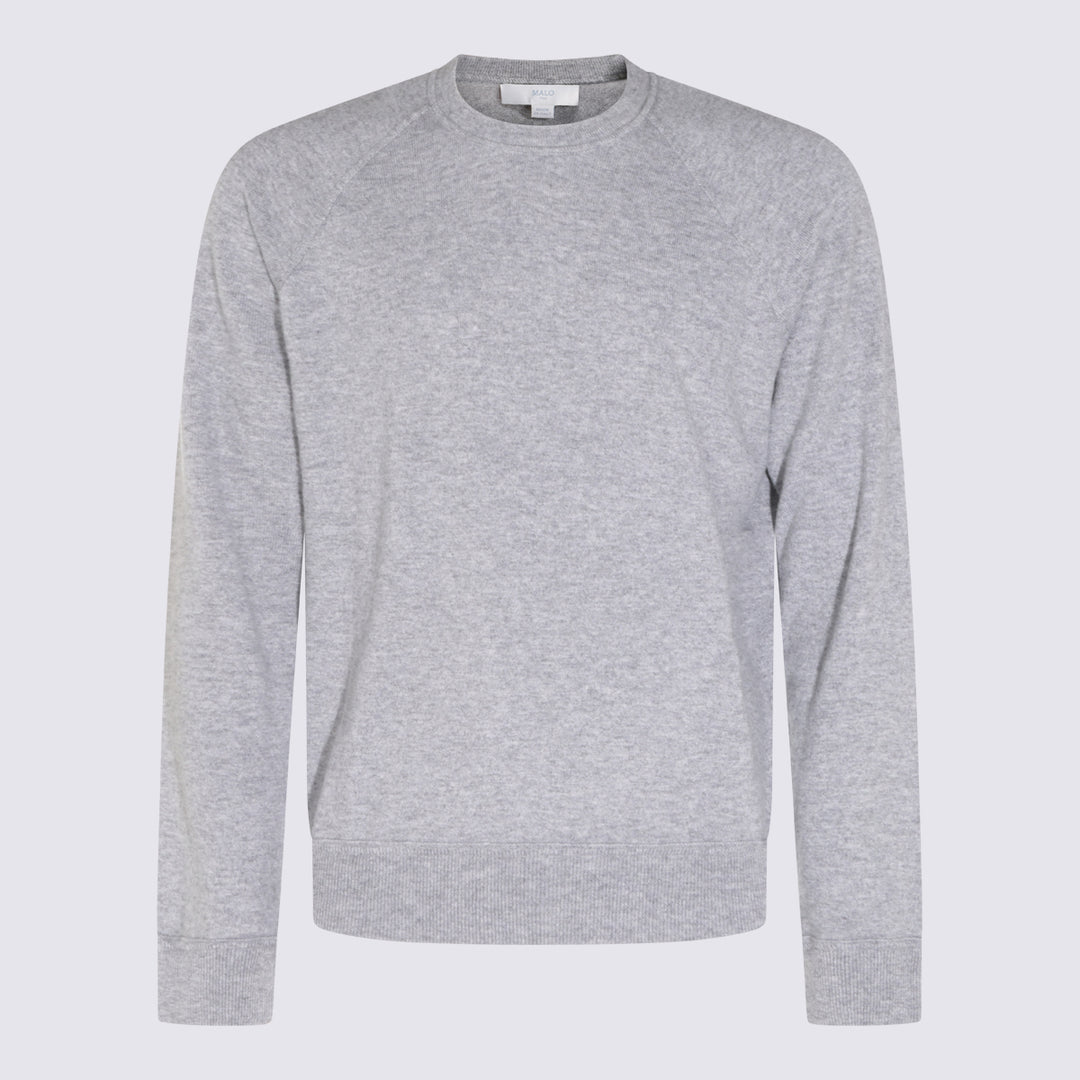 Malo Sweaters - Metallici e grigi | 98f407572edb736af588ff055f1811ebb3d15c06
