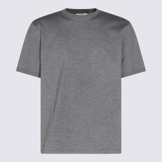 T-Shirts And Polos Metallici E Grigi